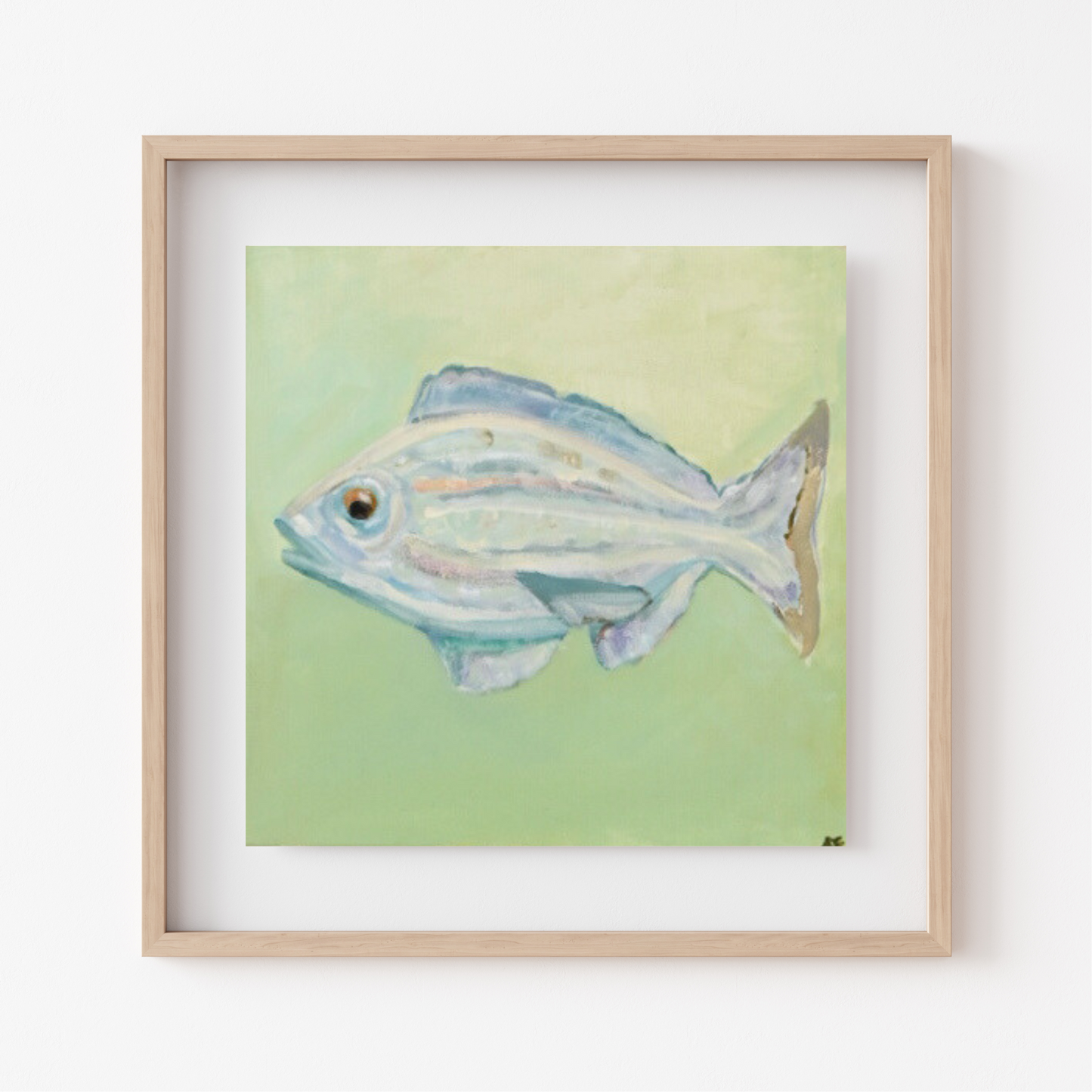 'Little Blue Fish' Limited Edition Print