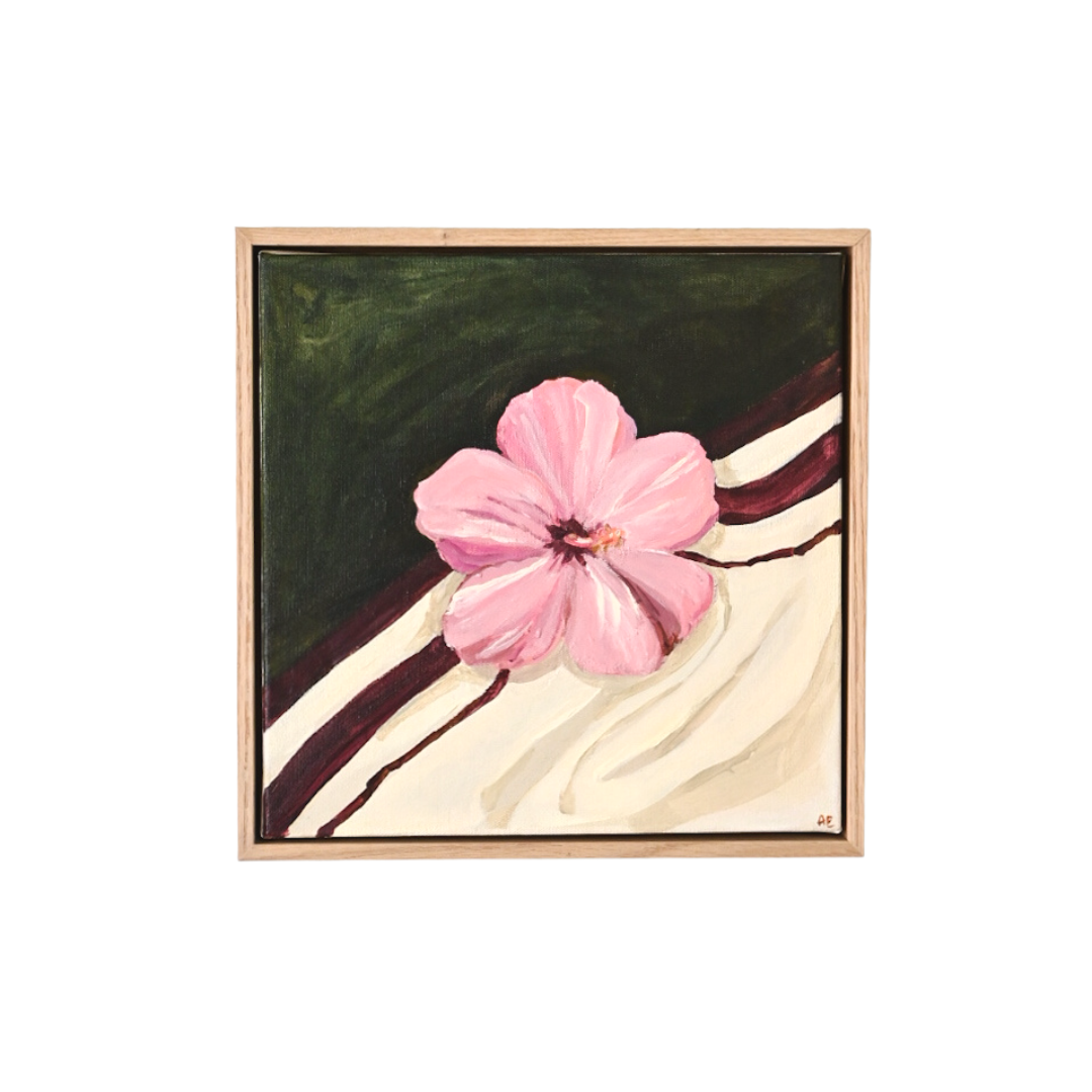 'Pink Hibiscus' - Original Artwork