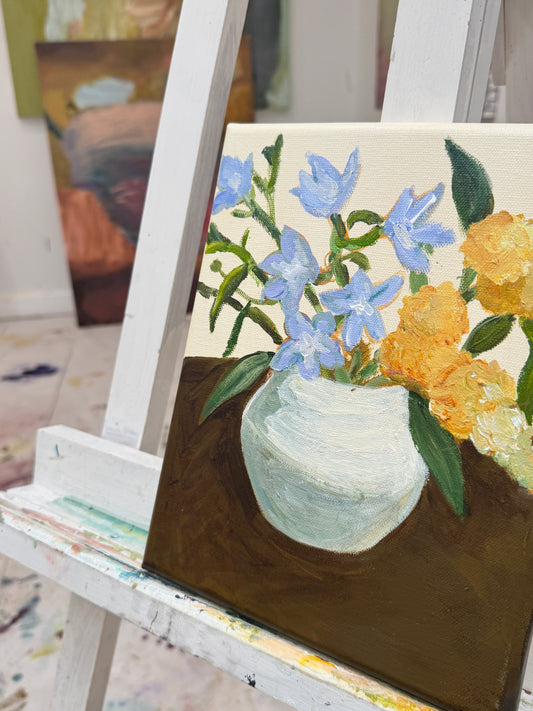 ‘Blue Floral #2’