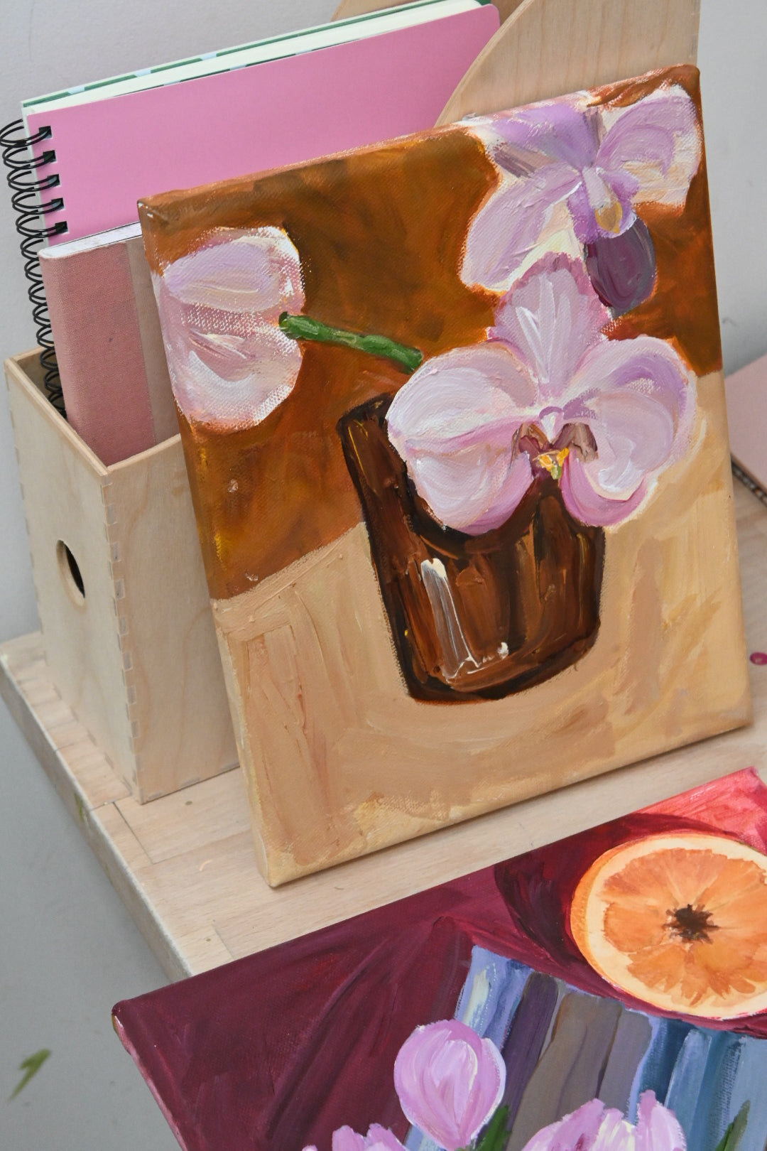 Pink Orchids