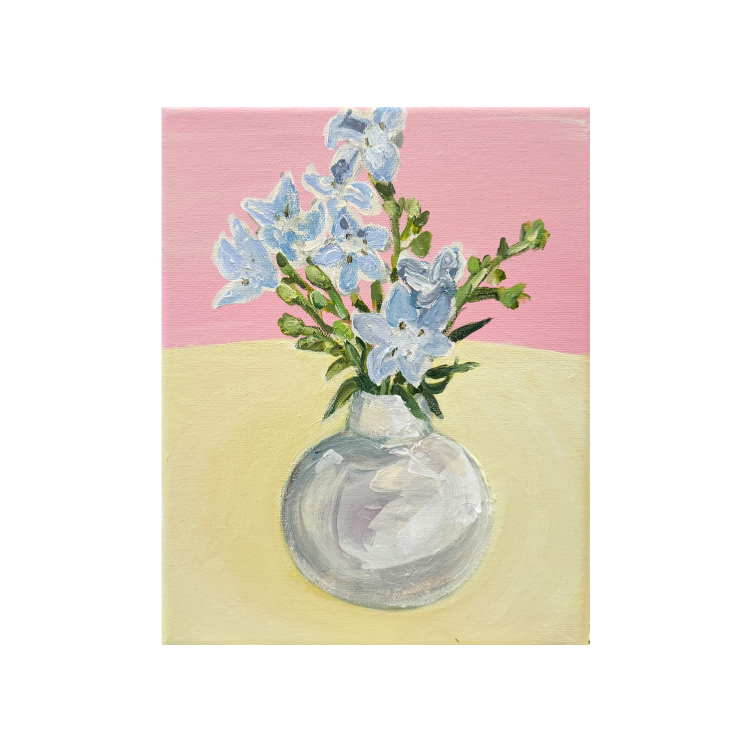 ‘Blue Floral #1’