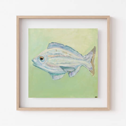 'Little Blue Fish' Limited Edition Print