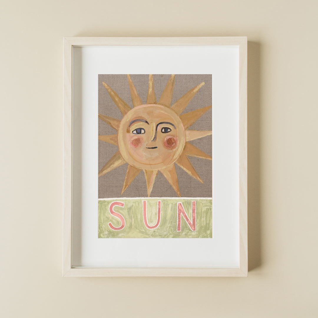 'Sun' Print