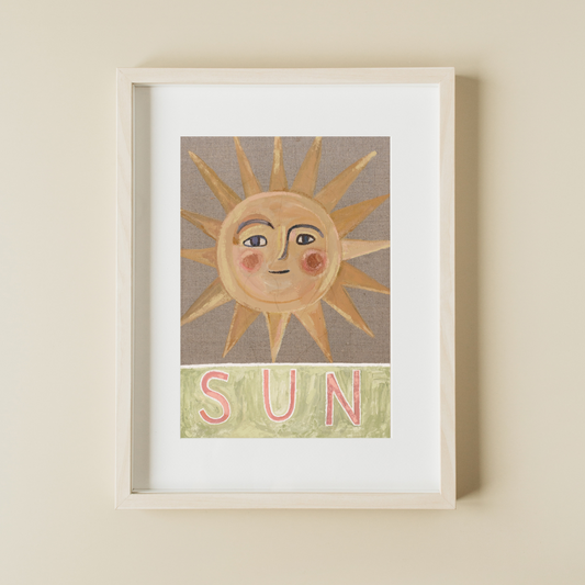 'Sun' Print