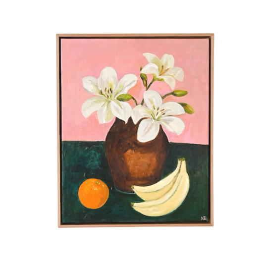'Bananas & Lilies' - Original Artwork