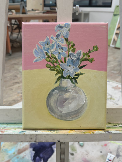 ‘Blue Floral #1’