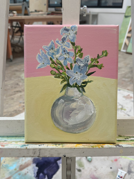 ‘Blue Floral #1’