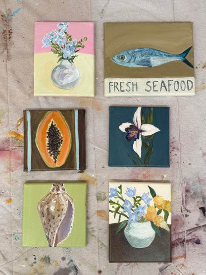 ‘Blue Floral #2’