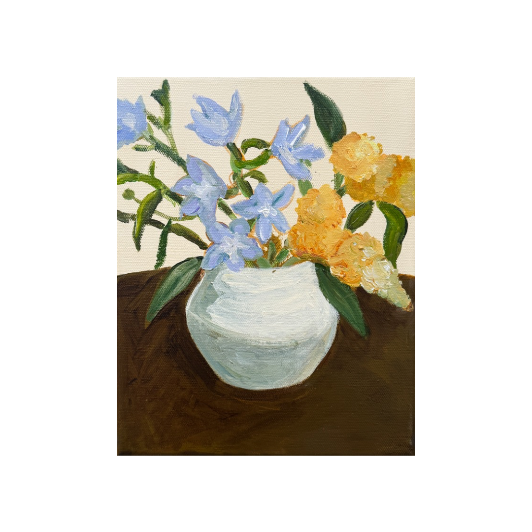 ‘Blue Floral #2’