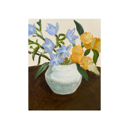 ‘Blue Floral #2’