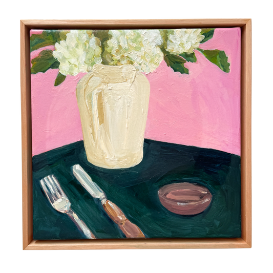 ‘Midnight Cloth & Hydrangeas’ - STUDIO SALE