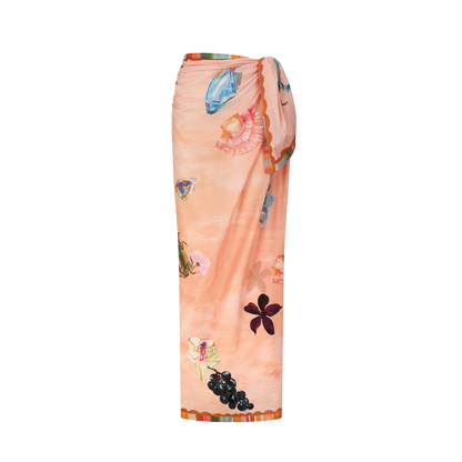 Annie Everingham Sarong - Pastel Sea
