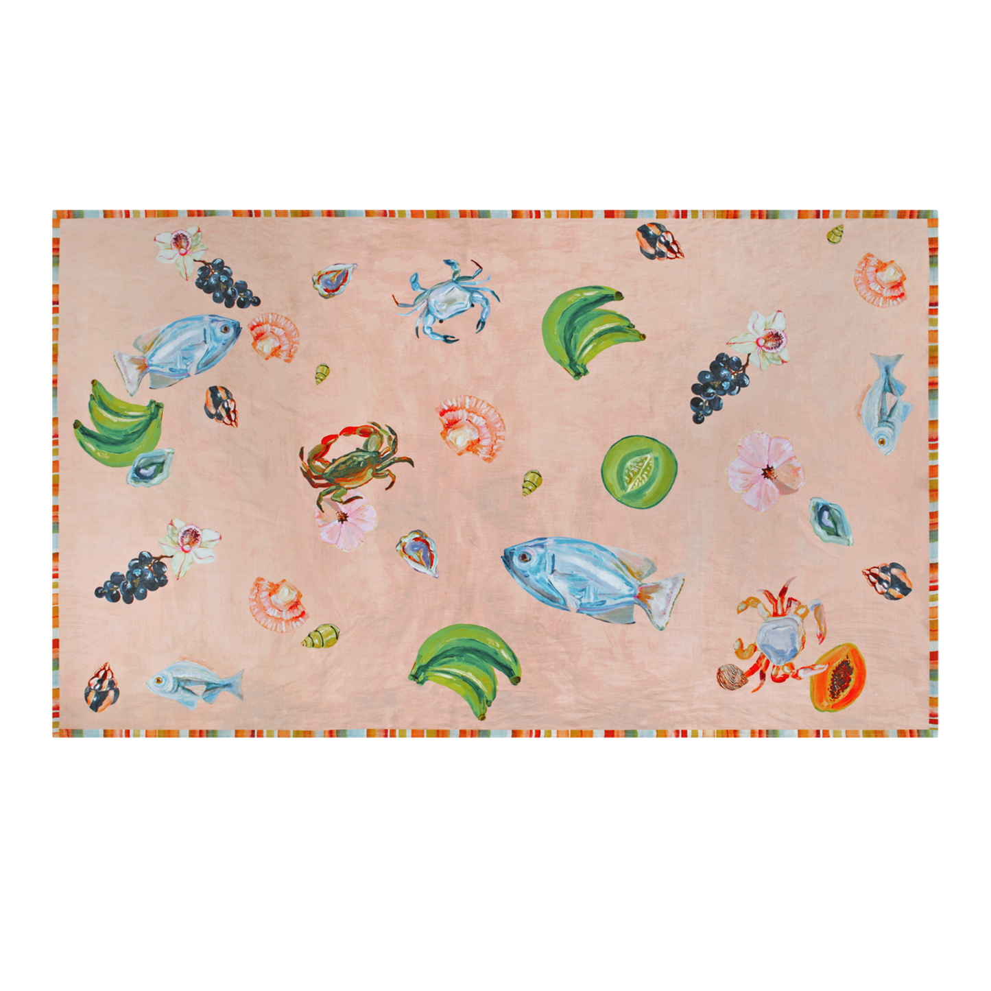 Annie Everingham Tablecloth - Pastel Sea