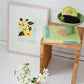 'Hibiscus' Vintage Summer Poster Print