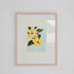'Hibiscus' Vintage Summer Poster Print