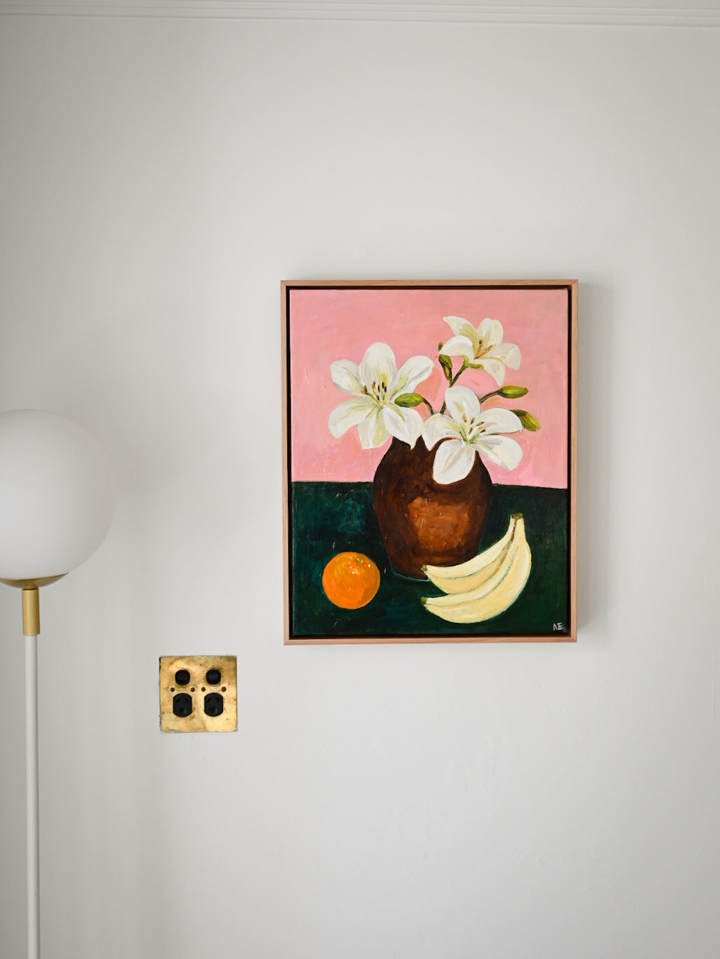 'Bananas & Lilies' - Original Artwork