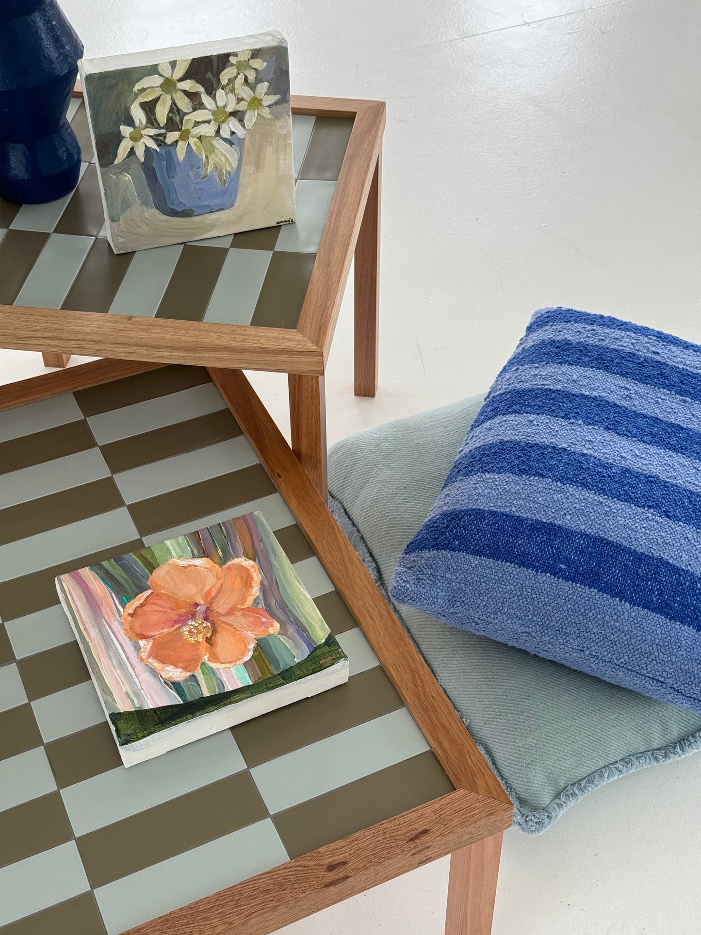 Studio Sale - 'Hibiscus On Cloth'