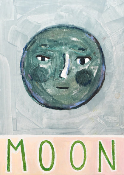 'Moon' Print