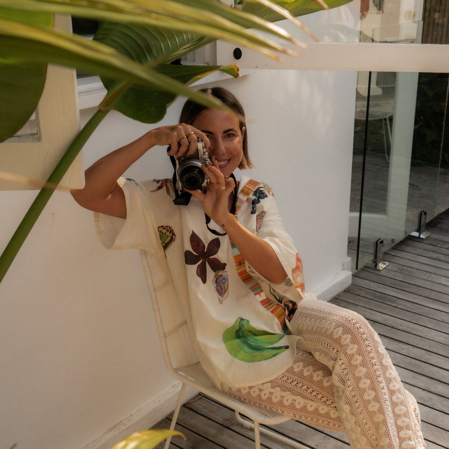 Annie Everingham Over Swim Shirt - Seaside