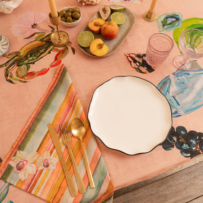 Annie Everingham Napkin Seaside Stripe - Set of Four