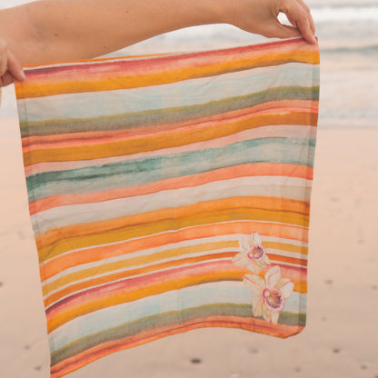 Annie Everingham Napkin Seaside Stripe - Set of Four