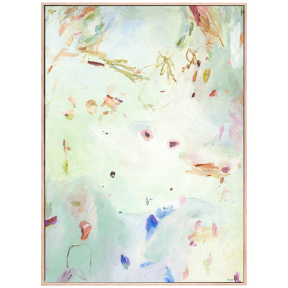 'Sweet Pea & Sage' - Limited Edition Print On Canvas